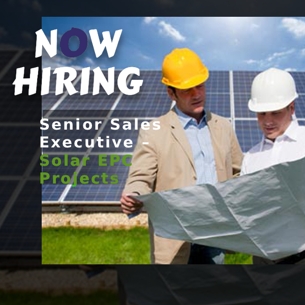 Sales Manager / Senior Sales Executive – Solar EPC Projects