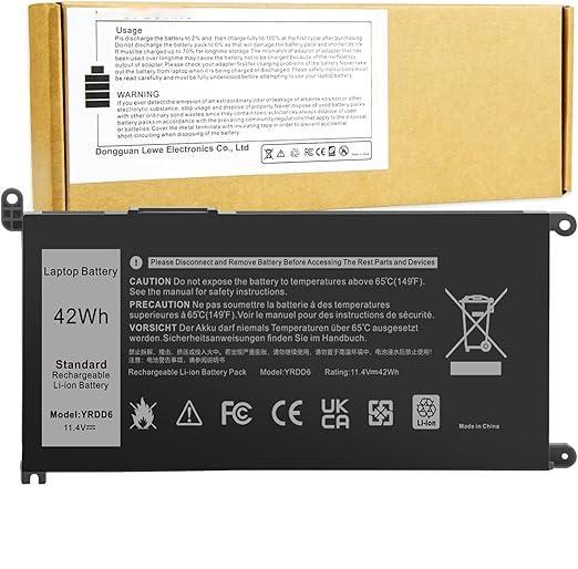 42Wh YRDD6 Battery for Dell inspiron 15 3000 Series 3583 3593 3582 3584 3501,