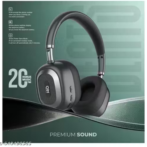 Wireless over-ear headphones