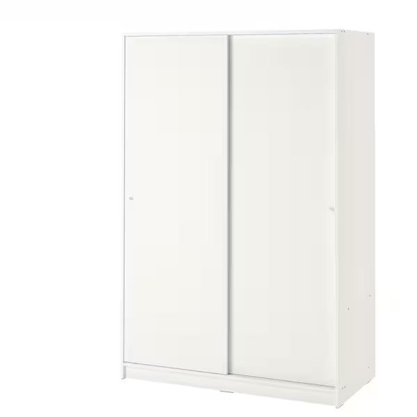 IKEA-Wardrobe with sliding doors, white,