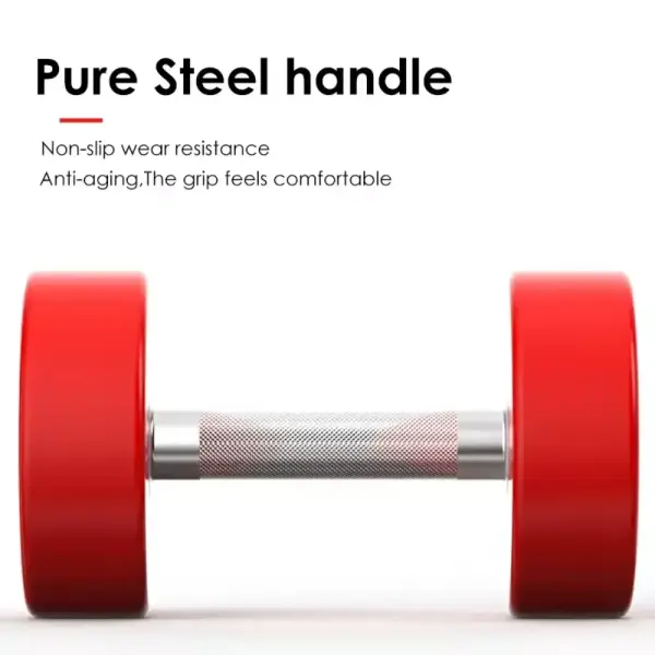 LifeFit-Captain America Rubber Bouncer Dumbbells