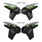 SpinBot-BattleMods NinjaX | Mobile Gaming Triggers | 5X Faster with Capacitive Conduction | for BGMI/Free Fire Max/COD Mobile - (Black)