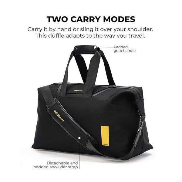Mokobara-The Fuji Duffle | 28L Nylon Gym & Travel Bag with Detachable Sling