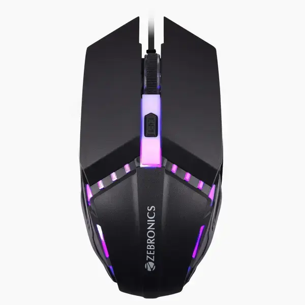 ZEBRONICS PHERO Wired Gaming Mouse with up to 1600 DPI