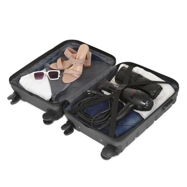 Unisex 8 Wheels Trolley Bag