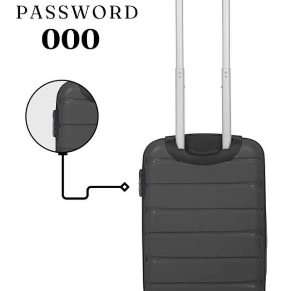 Unisex 8 Wheels Trolley Bag