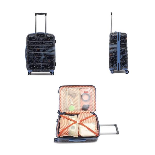 Uppercase-Topo Artistic_Skate_Wheel 8 Wheel Trolley Bag Set of 3